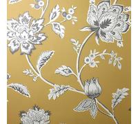 Fine Decor FD43450 - Carta da parati Juliette, motivo floreale, colore: ocra
