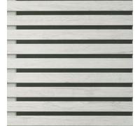Legno Asticelle Boiserie Parati FD43219 Grigio & Nero Realistico 3D Effetto