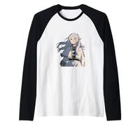 Fine del viaggio fantasy/Anime Fantasy/Elf Mage Beyond Maglia con Maniche Raglan