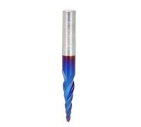 Fine fresatura mulini fresatura mulini in carburo mulino in carbone cementato in carbone coating super blu super duro ad alta precisione durevole per il materiale di lavorazione a (R0.75 * 20*D6*50)