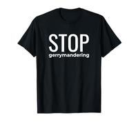 Fine Gerrymandering Now Mappe e voti Equi Democrazia Reale Maglietta