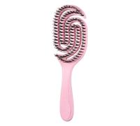 Fine Hair Brush - Hollowed-out Bristle Spiral Smoothing Styling Tool | Anti Breakage Detangling Curly Brushes For Women Home Salon Festival Travel Spa Grooming Party Holiday Daily Girls