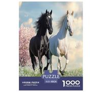 Fine Horse Jigsaw Puzzle Impossible 1000 Pezzi Decorazione Per La Casa. Rilassamento E Intelligence Per Adulti E Ragazzi Da 14 Anni 38x26cm/1000pcs