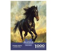 Fine Horse Puzzle Impossibili 1000Pcs Decorazione Per La Casa. Giochi Rilassamento E Intelligence Per Adulti E Bambini Da 12 Anni 70x50cm/1000pcs