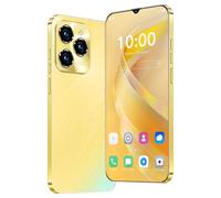 Fine Life Pro Telefono 4GLTE, doppia SIM + scheda TF, schermo da 6,3 pollici, doppia fotocamera, 2GRAM + 16GROM, estensione TF da 128GB, telefono senza contratto, per utenti principianti (3, yellow)