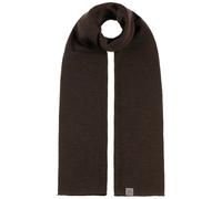 Fine Merino Sciarpa a Maglia by Lierys marrone scuro