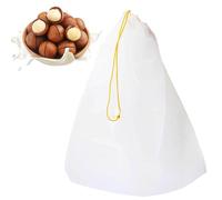 Fine Mesh Strainer Bag - Nylon 49x56cm | Adjustable Drawstring Extraction Tool For Chicken Soup, Honey, Yogurt, Beer Wort, Nut Milk | Kitchen And Beverage Accessories