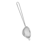 Fine Mesh Strainer - Kitchen Sifter Tool for Baking Filtration Draining | Stainless Steel Mesh with Heat Resistant Handle, Multipurpose Colander for Flour Tea Coffee Yogurt Sauce Meal Prep Use
