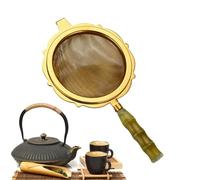 Fine Mesh Tea Infuser - Filtri per tè con manico, cibo sifter e Strainer, multi-purpose diffuser | Baking Beverage Accessories For Loose Leaf, Flour, Sugar, and Powder Preparation