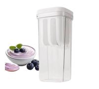 Fine Mesh Yogurt Strainer | With Lid Food Grade Kitchen Gadgets | Dry Yogurt Maker Juice Strainer | For Home Dessert Rice Tea Coffee Soy Milk Fruit Juice Baking Straining