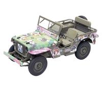 Fine Molds Girls Und Panzer US Army 1/4 Ton 4x4 1/20 Scala Kit Modello 41103