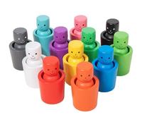 Fine Motor Skill Stacking Cups - Color Matching Sorting Activity, Educational Toy Set | Preschool Learning Girls Ages 3 Plus, Home Classroom School Birthday Party Family Gathering