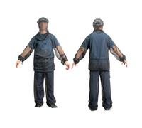 Fine Net Cover Outdoor Giacca traspirante Pantaloni giacca Cappuccio Maglia