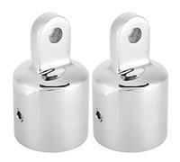 Fine oculare in acciaio inossidabile per barca a bimini di collegamento a vite a vite hardware 7/8 "1" (1# (diametro interno: 25 mm) 2 unità vendute)