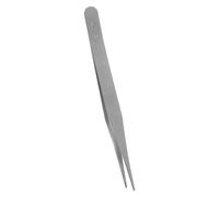 Fine Point Silver Tone Pointy Straight Tweezers 4 1/2"