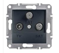 Fine presa TV satellitare (1dB) senza cornice Asfora EPH3600171