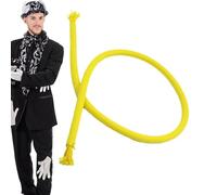 Fine rigida: Strumento ottico Trucchi di illusione, Trucco di Magia a Corda Dura | Mostra un Trucco difficile con magici, Divertenti e multifunzionali in scena, Giallo, Consulte la