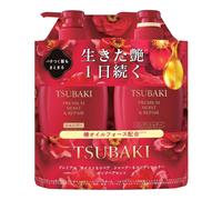 Fine Today - Tsubaki Premium Moist & Repair Shampoo & Conditioner Pump Pair Set - 450ml + 450ml