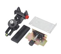 Fine Tuning Bracket for Level, L Shape Magnetic Rotating Support Base with 4 - Way Adjustment Knobs, Level Adapter for Wall and Telescopic Pole Mount with Strong Magnet