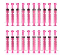 FINEASY Siringa in plastica, usa e getta, 10 ml e 5 ml, con tappo, siringa in plastica senza ago, siringhe sterili per l'alimentazione degli animali, ricarica, alimentazione degli animali domestici,