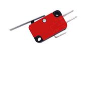 Finecorsa 10pcs Mini Interruttore da viaggio Rullo ad arco Leva a scatto Azione a Microinterruttori a spinta 125V NO NC(V-152-1c25)