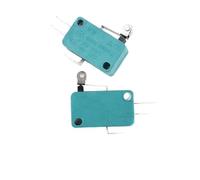 Finecorsa 5 pezzi 5A 250V 125V NO + NC + COM 6,3mm 3 pin Interruttore 28mm 52mm Arco Leva a rullo Interruttore touch(Orange)