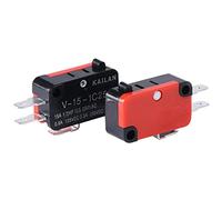 Finecorsa 5 pz 15A 250VAC V-15 Pulsante SPDT 1NO 1NC Microinterruttore(V-15-1c25)
