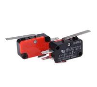 Finecorsa 5 pz 15A 250VAC V-15 Pulsante SPDT 1NO 1NC Microinterruttore(V-152-1c25)