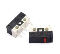 Finecorsa Interruttore a pulsante momentaneo 1A 125V Interruttore del mouse 3 pin Braccio di leva a rullo con manico lungo SPDT 20/100/1000 pezzi(BENT FOOT-4,100PCS)