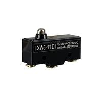 Finecorsa LXW5-11D1 Pulsante di corsa Micro finecorsa 3 terminali a vite Stantuffo a molla corto 10A 380VAC 220VDC(1pc)