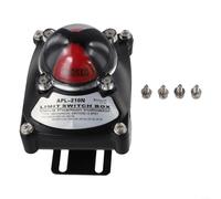 Finecorsa meccanico 210N 125V 5A 2SPDT impermeabile IP67 indicatore di posizione della valvola con alloggiamento in lega di alluminio e terminale a 8 punti per applicazioni elettriche industriali