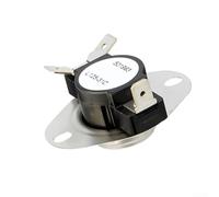 Finecorsa termostato per asciugatrice, 5,3 x 4,6 cm, ricambio L125-31C 501993, controllo preciso della temperatura, struttura in metallo, per essiccatori