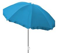 FineHome Ombrellone pieghevole Ø 1,80 m blu spiaggia ombrellone da giardino ombrellone da spiaggia protezione solare in nylon