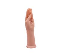 Fineim BDSM Fallo a Mano Grande, Pugno Dildo Pugno a Mano Grande Spina anale for Uomo Donna Giocattolo Anale Dildo Fisting XXL con Base di Aspirazione Giocattolo Sessuale