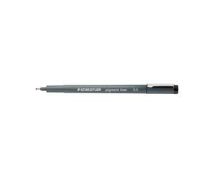 Fineliner Pigment Liner 308 Staedtler - 0,6 mm - 308069 (Nero Conf. 10)
