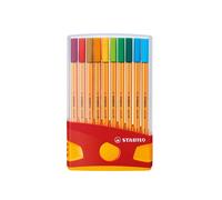 Fineliner Point 88 Color Parade - colori assortiti - Stabilo - astuccio 20 pezzi