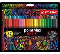 Fineliner Premium - STABILO pointMax - ARTY - Astuccio da 48 - Colori assortiti