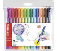 Stabilo pointMax - Fineliner Premium - Astuccio da 15 - Colori assortiti