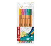 STABILO point 88 penna tecnica Medio Multicolore 8 pz