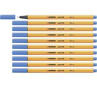 Fineliner - STABILO point 88 - Confezione da 10 - Blu oltremare