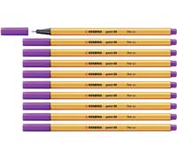 Fineliner - STABILO point 88 - Confezione da 10 - Lilla
