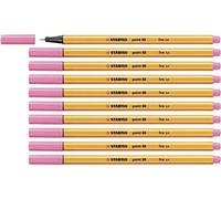 Fineliner - STABILO point 88 - Confezione da 10 - Rosa - NUOVO