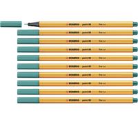 Fineliner - STABILO point 88 - Confezione da 10 - Turchese