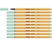 Fineliner - STABILO point 88 - Confezione da 10 - Verde ghiaccio
