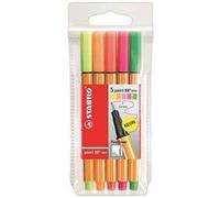 Fineliner - STABILO Point 88 Mini Mystabilodesign Pouch of 12 Assorted Colours,