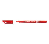 Fineliner Stabilo Sensor - tratto 0,3mm - rosso - Stabilo - conf. da 10 pz