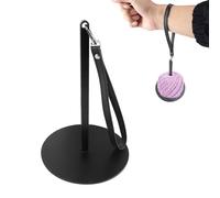 FINELYCR Porta Gomitolo Acrilico, Porta Gomitoli Uncinetto con Cinturino da Polso, Portafilato da Polso Portatile, Previene Grovigli e Disallineamenti, Regalo per Gli Amanti del Lavoro a Maglia