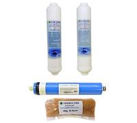 FINERFILTERS Compact 4 Stage Acquario Osmosi Inversa Filtro Acqua Filtri di Ricambio & Membrana 50GPD