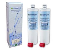 Finerfilters FF-87 - 2 filtri dell'acqua per frigorifero, compatibili con Bosch, Siemens, Neff CS-52 CS-452, filtro dell'acqua interno per frigoriferi Bosch/NEFF/Siemens 5586605/06