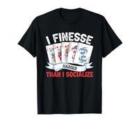 Finesse più Difficile di Quanto socializzi Maglietta